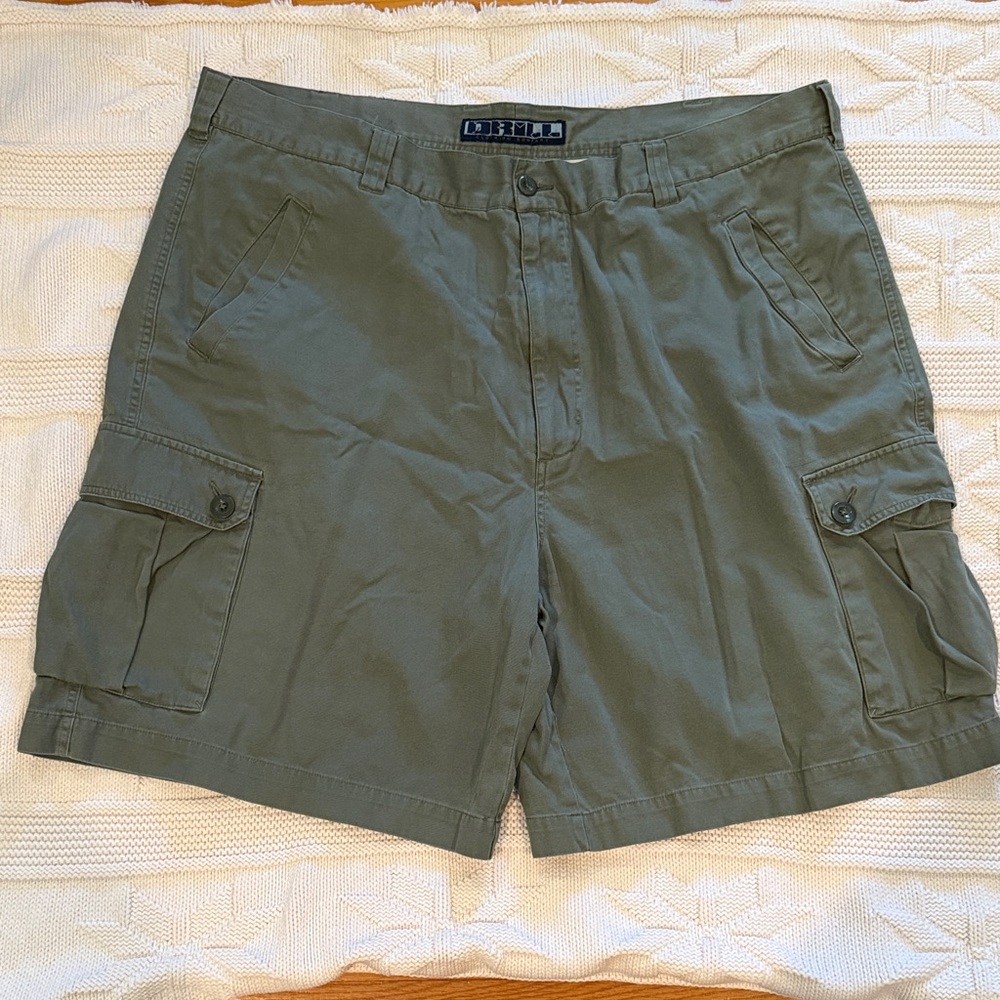 Drill Clothing Company Sage Green Cargo Shorts, 46
